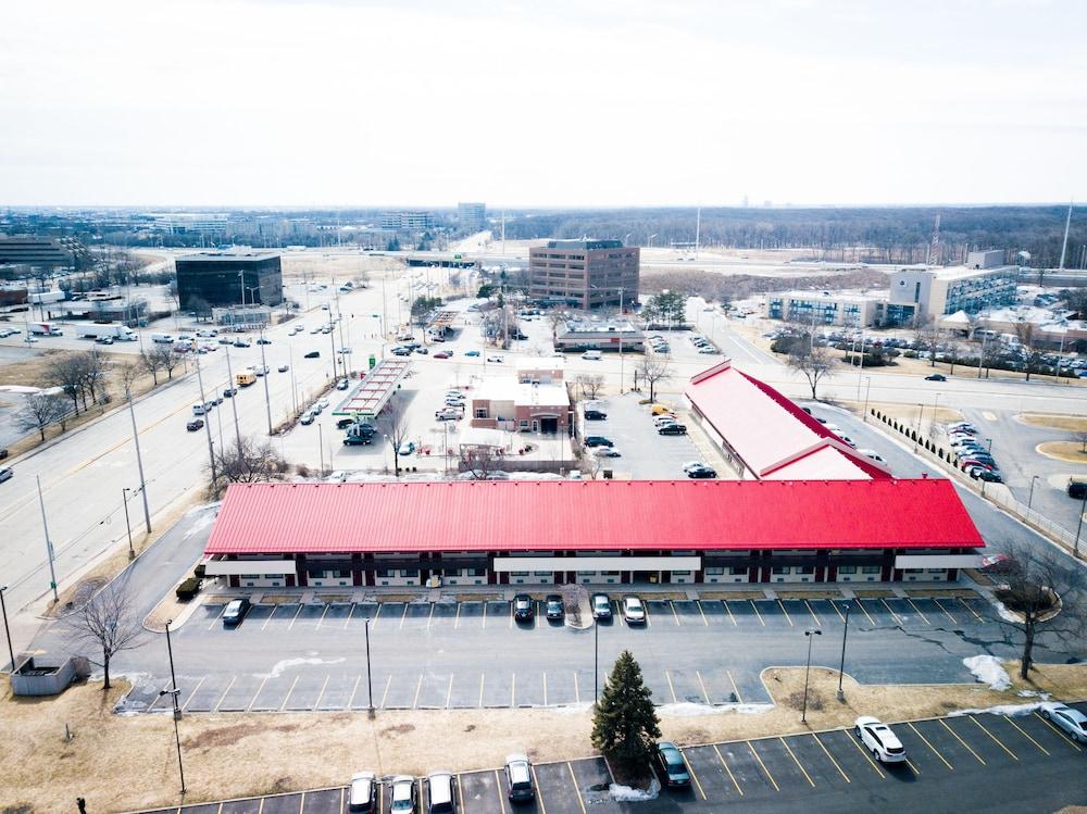 Red Roof Inn Chicago-Ohare Airport Arlington Hts Arlington Heights Bagian luar foto